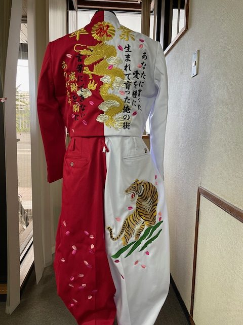 龍の紅白卒ラン